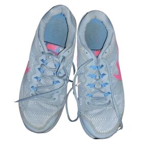 Nike Women's Dual Fusion  Pink and Blue Sneakers #3